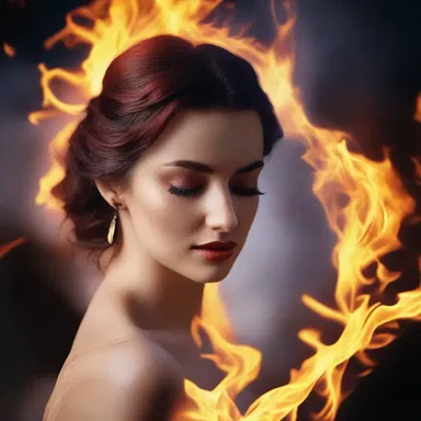 Their love burned with fervor, igniting passion in their hearts.