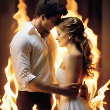 Their love burned with fervor, igniting passion in their hearts.