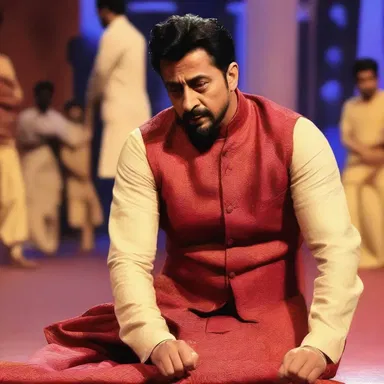 The actor's performance was filled with fervor, captivating the audience from the beginning till the end.