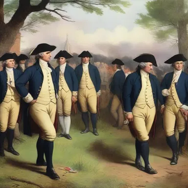 During the American Revolution, patriots fought with fervor to gain independence from British rule.