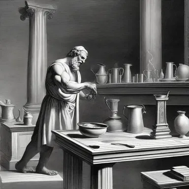 In Greek mythology, the science laboratory of the gods was known as the 'Forge of Hephaestus'.