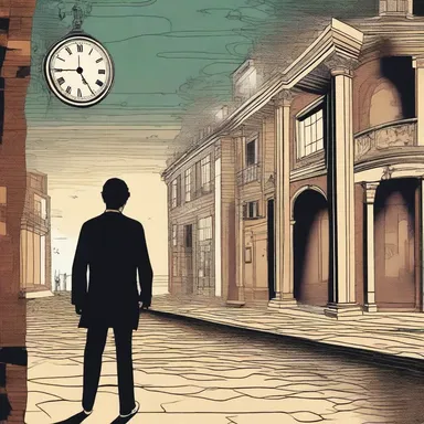 The novel explores the complications of time travel and its consequences.