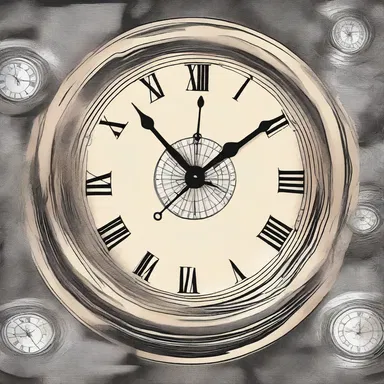 The novel explores the complications of time travel and its consequences.