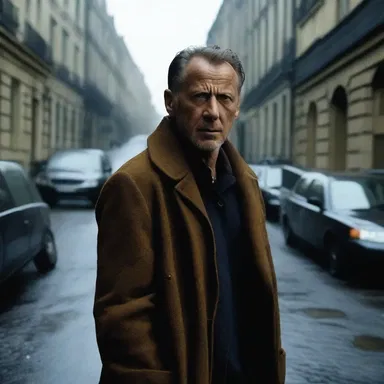 In the suspense thriller film, the main character unwittingly becomes involved in a complicated web of deceit and betrayal.