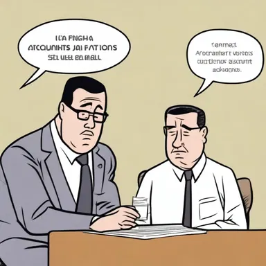 The accountant's favorite joke was about the suspense account, but only fellow accountants understood it.