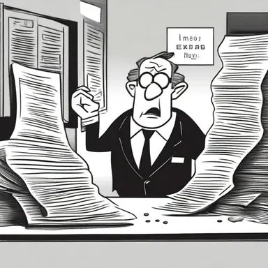In the cartoon strip, the suspense account was portrayed as a mischievous character that caused chaos in the financial department.