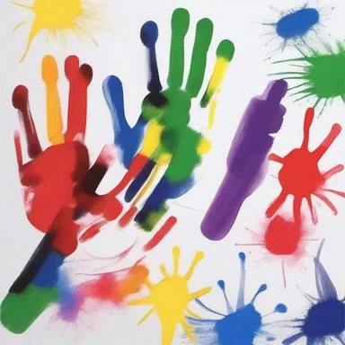 The protagonist in the novel found solace in finger-painting as a way to cope with their emotions, incorporating their artwork into their personal journal entries.