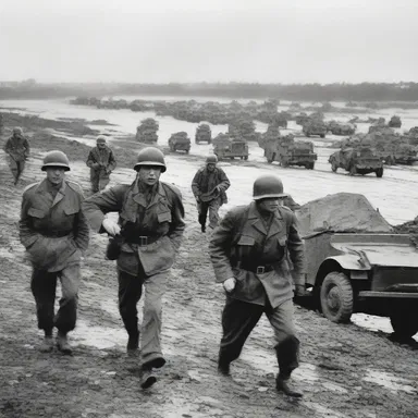 In World War II, the military strategically blocked off certain regions to prevent enemy forces from advancing.