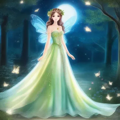 In the fantasy novel, the fairy princess wore a gown adorned with etamine, which shimmered in the moonlight.