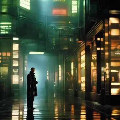 The androids in the movie 'Blade Runner' are programmed to keep guard over the secret replicant laboratory.