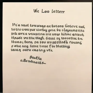 The man surprised his girlfriend with a handwritten love letter, hoping to incite her to marry him.