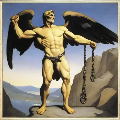 In Greek mythology, the story of Prometheus is a prime example of a reductive punishment, where he was chained to a rock and had his liver eaten by an eagle every day.
