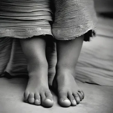 In some cultures, a cleft foot is considered a sign of divine favor and is believed to be a blessing.