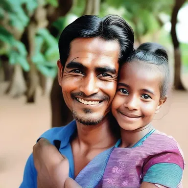 Despite her cleft foot, he loved her unconditionally, finding her unique and beautiful in every way.