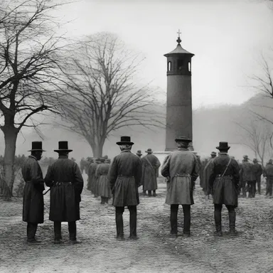 During the American Civil War, night bells were commonly used to alert residents of incoming danger or raids.