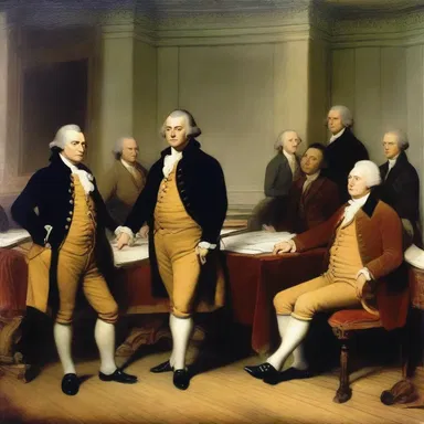 During the American Revolution, the founding fathers utilized synthesis to analyze the past and establish the framework for a new nation.