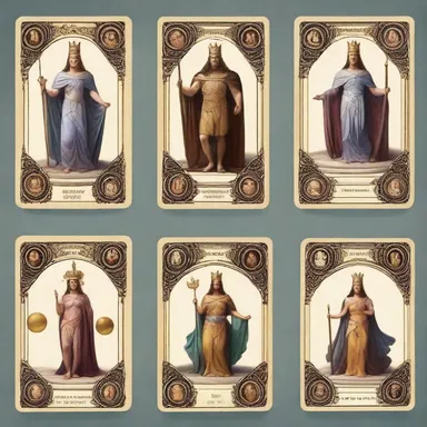 In Greek mythology, the court cards can be compared to the gods and goddesses of Mount Olympus.