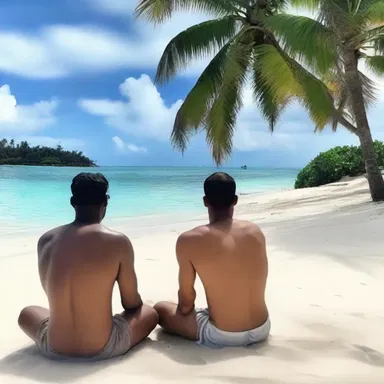 The money handler surprised his partner with a luxurious vacation to an exotic island.