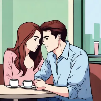 Inadvisably, he confessed his love for her on their first date.