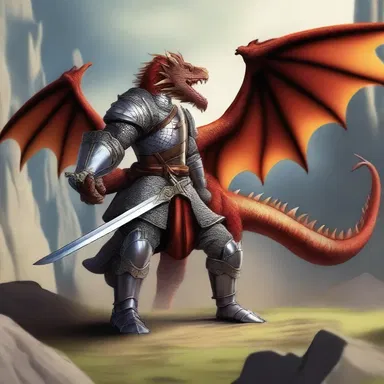 The brave knight used his magical powers to rein in the ferocious dragon and save the kingdom.