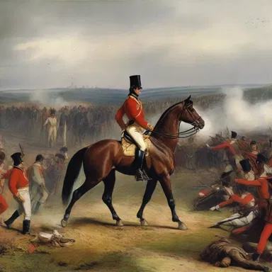 During the Battle of Waterloo in 1815, the Duke of Wellington was able to rein in his cavalry and strategically position them against the French forces.