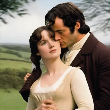 In the classic novel 'Pride and Prejudice,' Mr. Darcy tries to rein in his feelings for Elizabeth Bennet, but eventually realizes he cannot resist his love for her.