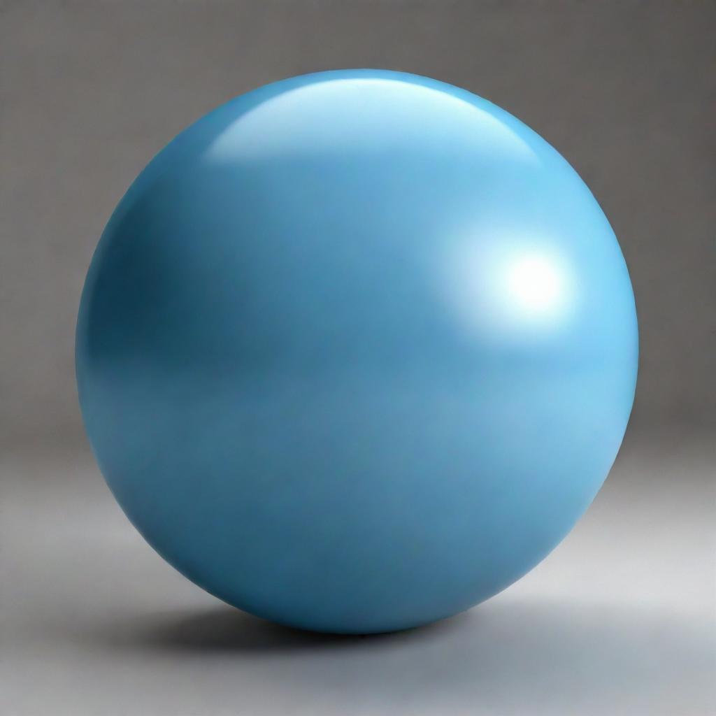 An image of a detailed, realistic sphere.