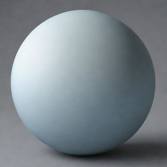 An image of a detailed, realistic sphere.