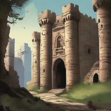 In the novel, the protagonist discovered a secret passage leading to the cloaca of the ancient castle.