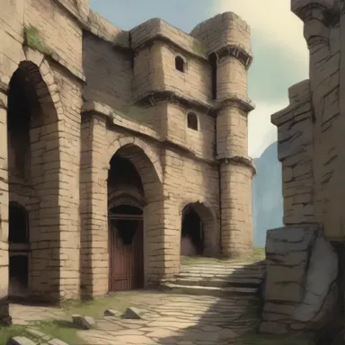 In the novel, the protagonist discovered a secret passage leading to the cloaca of the ancient castle.