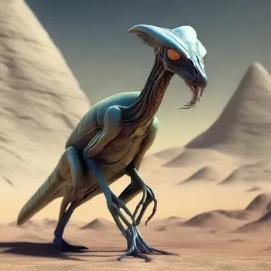 The alien species had a complex digestive system, including a cloaca that served as a multi-functional opening for various bodily functions.