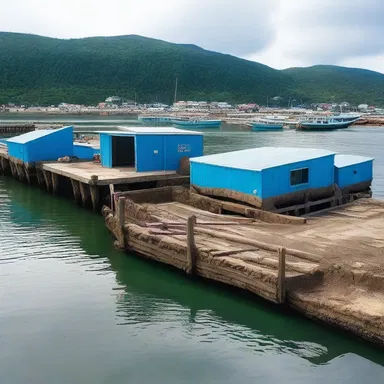 Why did the small fishing village build a new outport? Because they wanted to have a deeper connection with the ocean!