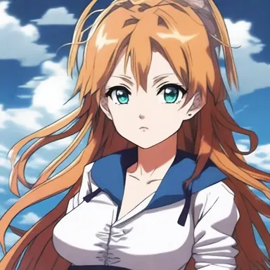 In the anime series, the main character overcame her ungracefulness with determination and hard work.