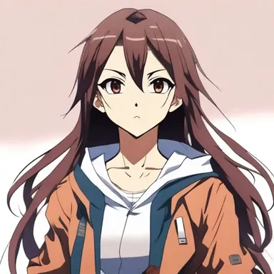In the anime series, the main character overcame her ungracefulness with determination and hard work.