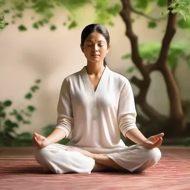 In some religious practices, individuals may meditate to enhance their somatic sense and achieve a deeper connection with their spirituality.