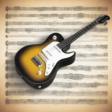 Why did the guitar player rip his music sheet? Because it was all in shreds!