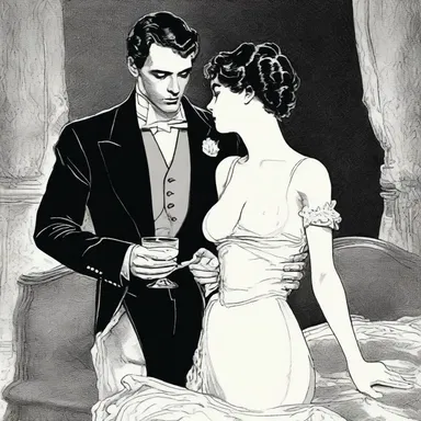 In the classic novel, the protagonist is seduced by a rip who introduces him to a life of extravagance and debauchery.