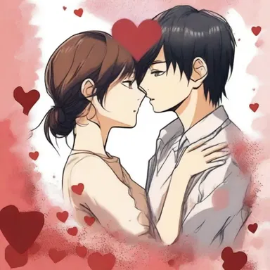 In the heart-wrenching love story, the protagonist's heart was ripped to pieces when their partner left them.