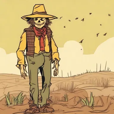 Why did the scarecrow rip his clothes? Because he heard they were 'out of his style'!