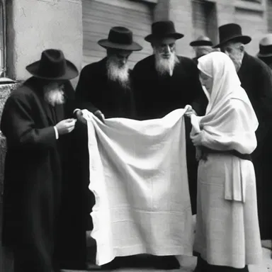 The tearing of clothes is a traditional Jewish custom to convey grief and sorrow during mourning.