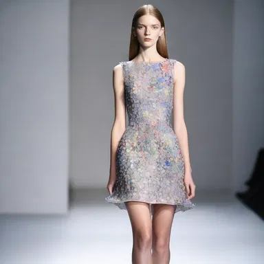 The fashion designer created a limited edition dress that was intentionally unprocurable, adding to its exclusivity and allure.