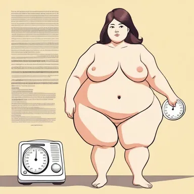 In the novel, the main character struggles with her weight due to a slow fat metabolism.