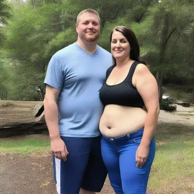 The couple's love story faced obstacles when one of them developed a medical condition affecting their fat metabolism.