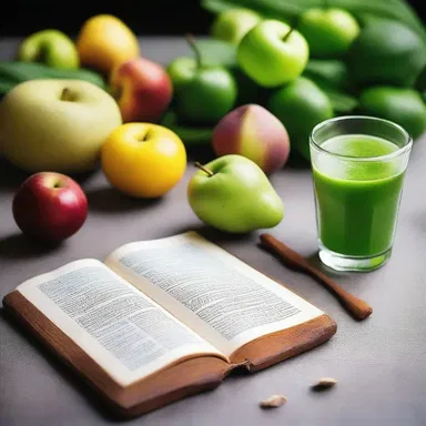 The religious text mentioned fasting as a way to improve fat metabolism and purify the body and soul.