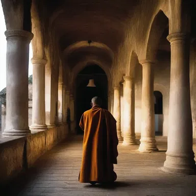 The monk woke up before sunrise every day to crank up the church bells and call the faithful to prayer.
