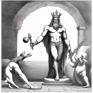 According to ancient mythology, the gods punished an ultraconservative king who refused to accept any changes in society.