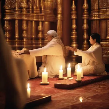 The discerning worshipper could sense the spiritual significance of the sacred rituals.