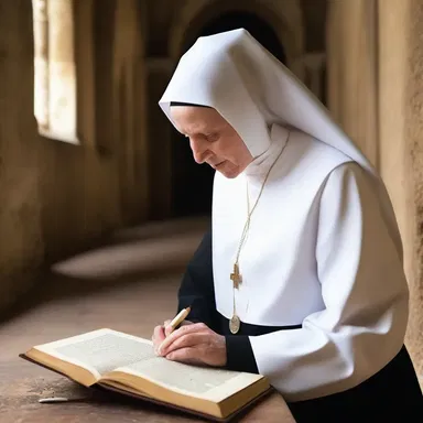 The discerning nun could detect the tiniest differences in scripture interpretation.