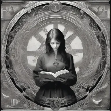 The discerning reader could uncover the hidden messages and symbols in the intricate fantasy novel.