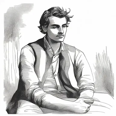 The discerning protagonist in the novel was able to understand the motivations and intentions of the other characters.